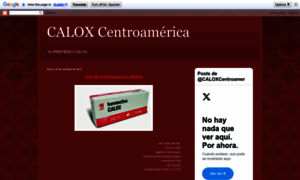 Caloxcentromerica.blogspot.com thumbnail