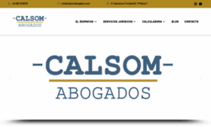 Calsomabogados.com thumbnail