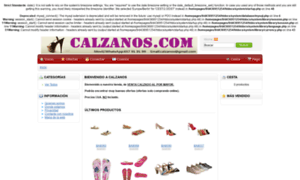 Calzanos.com thumbnail