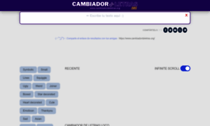 Cambiadordeletras.org thumbnail