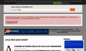 Cambiatealinux.com thumbnail