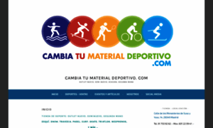 Cambiatumaterialdeportivo.com thumbnail