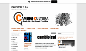 Cambiocultura.wordpress.com thumbnail