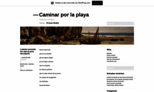 Caminarporlaplaya.wordpress.com thumbnail