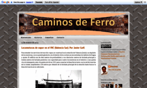 Caminosdeferro.blogspot.com.es thumbnail