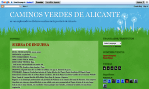 Caminosverdesdealicante.blogspot.com thumbnail