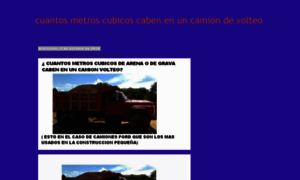 Camionvolteo.blogspot.com thumbnail