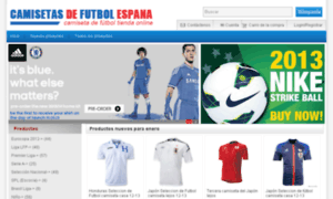 Camisetasdefutbolespana.com thumbnail