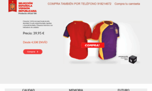 Camisetaseleccionrepublicana.es thumbnail