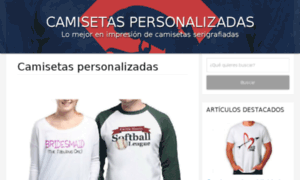 Camisetaspersonalizadasweb.com thumbnail