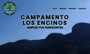 Campamentolosencinos.com thumbnail