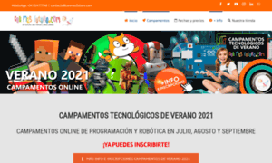 Campamentos.conmasfuturo.com thumbnail