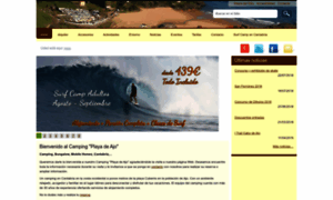 Campingplayadeajo.com thumbnail