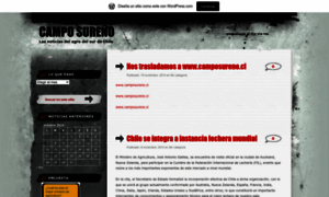Camposureno.wordpress.com thumbnail