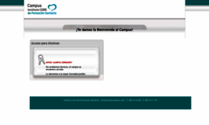 Campus.coreformacionsanitaria.com thumbnail