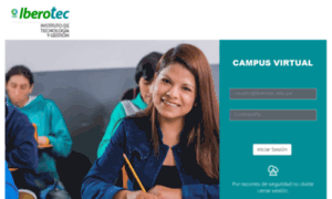 Campusvirtual.iberotec.edu.pe thumbnail