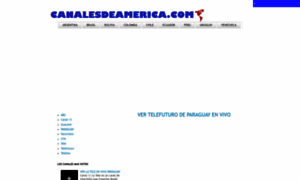 Canalesparaguay.blogspot.com thumbnail