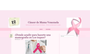 Cancerdemama.com.ve thumbnail