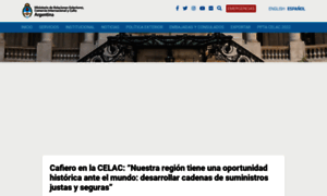 Cancilleria.gob.ar thumbnail