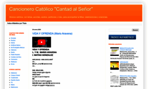 Cancionerocatolico.blogspot.com thumbnail
