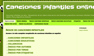 Cancionesinfantilesonline.blogspot.com.co thumbnail
