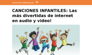 Cancionesinfantilesya.com thumbnail