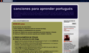 Cancionesparaaprenderportugues.blogspot.com.es thumbnail