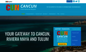 Cancun-airport.com thumbnail