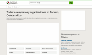 Cancun-quintana-roo.empresasenmexico.net thumbnail