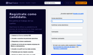 Candidatos.starchoice.com.mx thumbnail