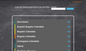 Candidatosalianzaverde.com thumbnail
