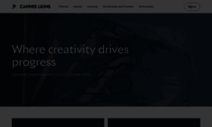 Canneslions.com thumbnail