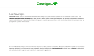 Canonigos.info thumbnail