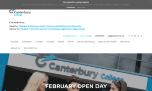 Cant-col.ac.uk thumbnail