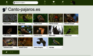 Canto-pajaros.es thumbnail
