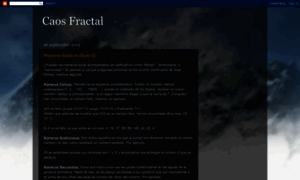 Caosfractal.blogspot.com thumbnail