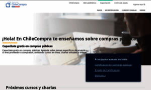 Capacitacion.chilecompra.cl thumbnail