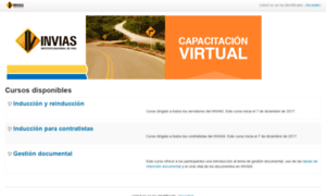Capacitacion.invias.gov.co thumbnail