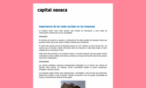 Capitaloaxaca.com.mx thumbnail