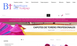 Capotesdetorero.com thumbnail
