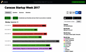 Caracasstartupweek2017.sched.com thumbnail