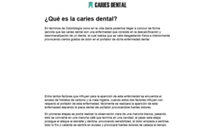 Cariesdental.org thumbnail