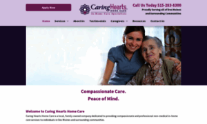 Caringheartshomecare.com thumbnail