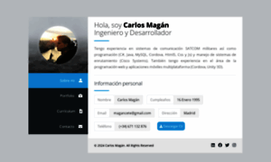 Carlosmagan.com thumbnail