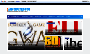 Carlosmartelo.com thumbnail