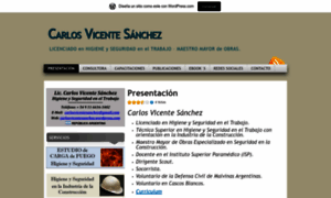 Carlosvicentesanchez.wordpress.com thumbnail
