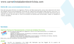 Carnetinstaladorelectricista.com thumbnail