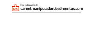 Carnetmanipuladordealimentos.com thumbnail