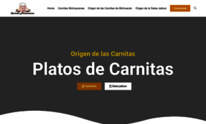 Carnitasmichoacanas.com thumbnail