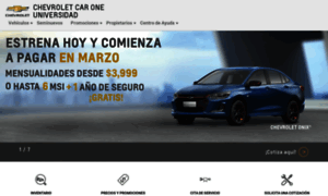 Caronechevrolet.com.mx thumbnail